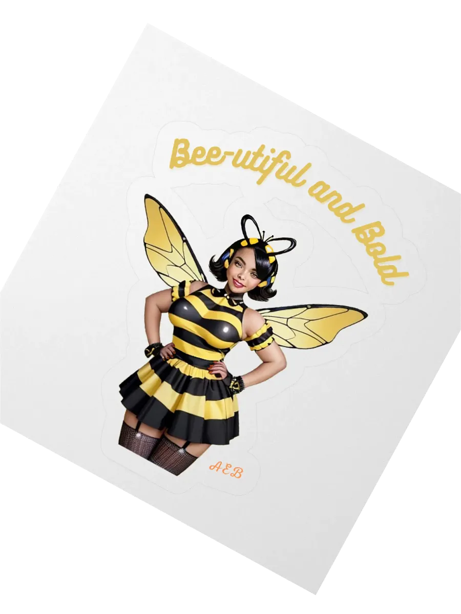 Bee Yourself Kiss Cut Stickers product image (4)