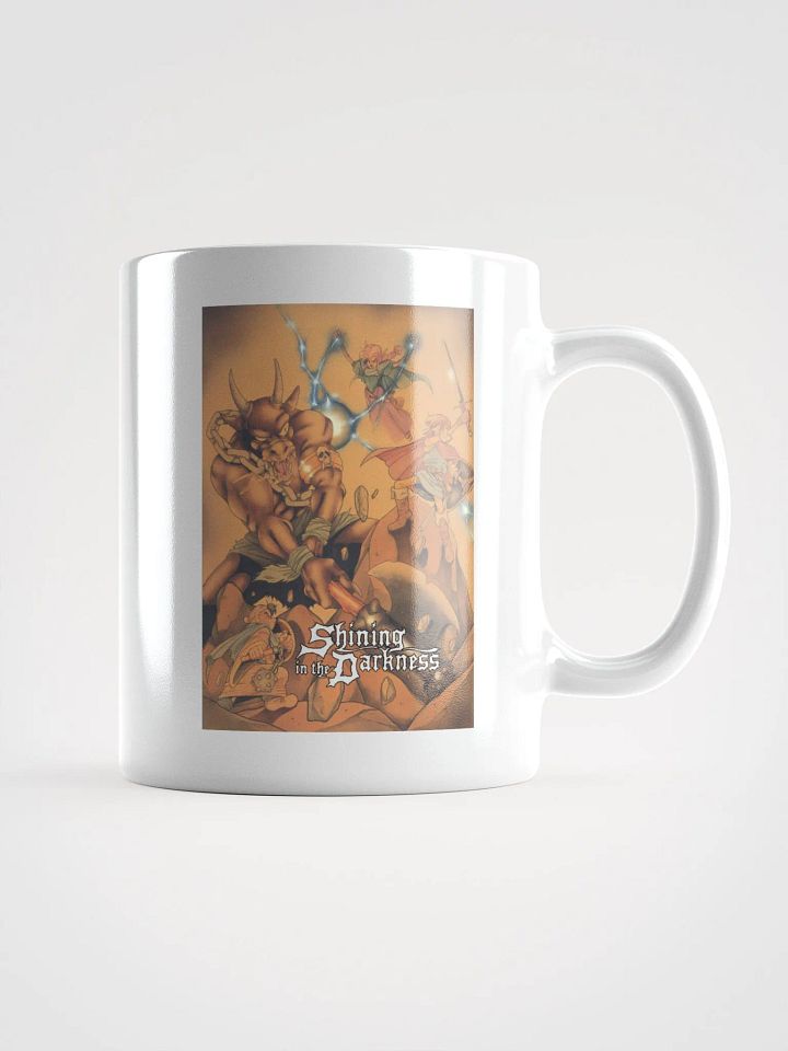 Shining in the Darkness: Minotaur Battle Mug product image (1)