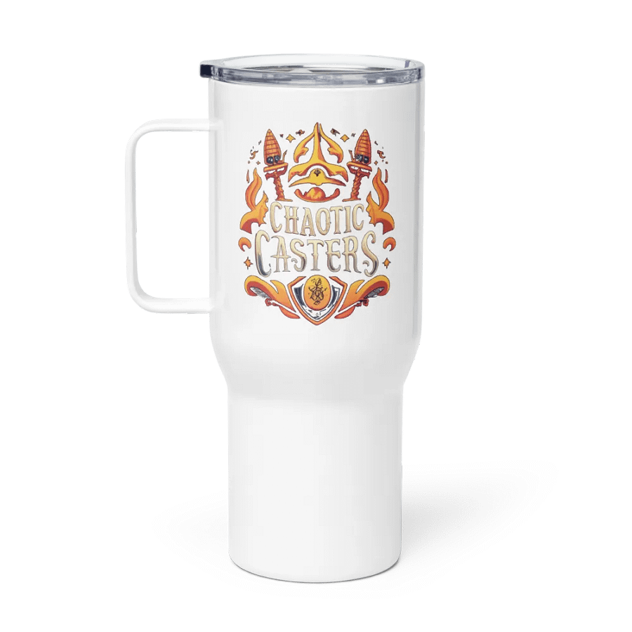 The Chaotic Casters Travel Mug (D&D Series) product image (1)