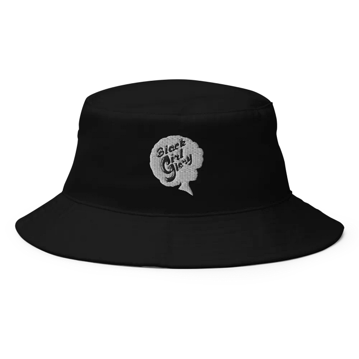 Black Girl Glory Bucket hat (B&W) product image (1)