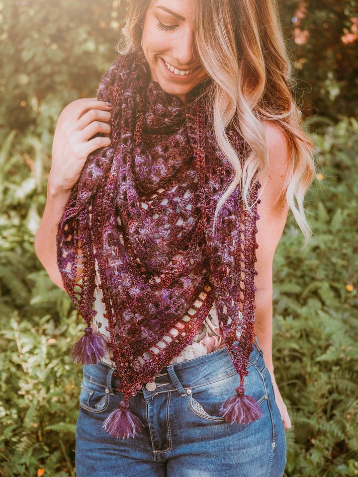 Picot Crochet Shawl Tutorial Video product image (2)
