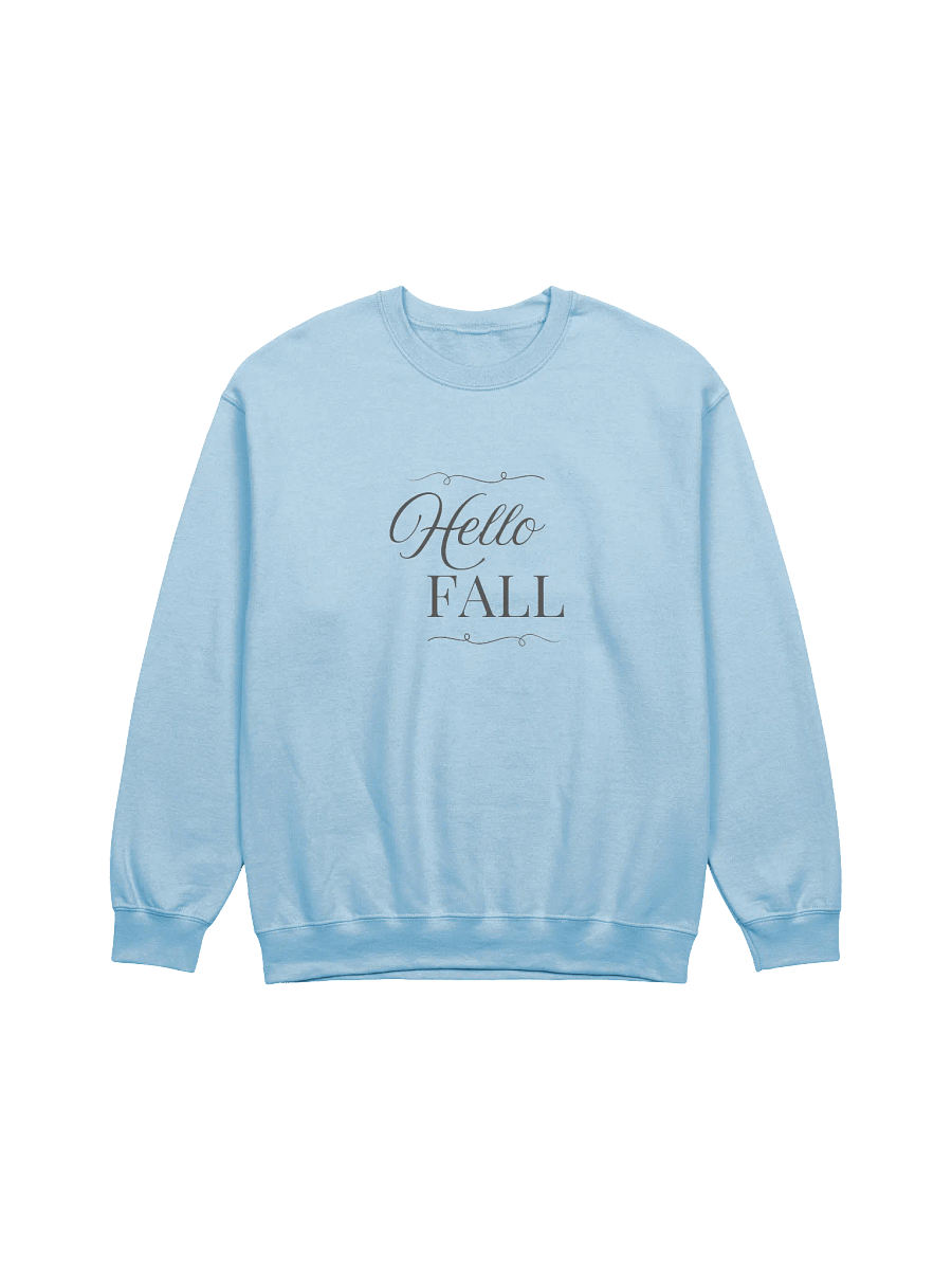 Hello FALL Classic Crewneck Sweatshirt product image (3)