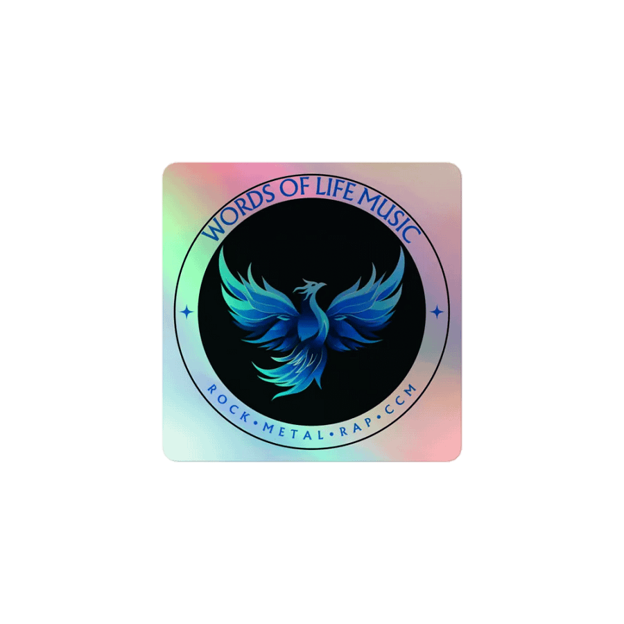Holographic WOLM Sticker product image (1)