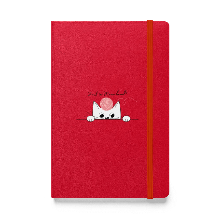 Just in Meow Head Notebook! product image (1)