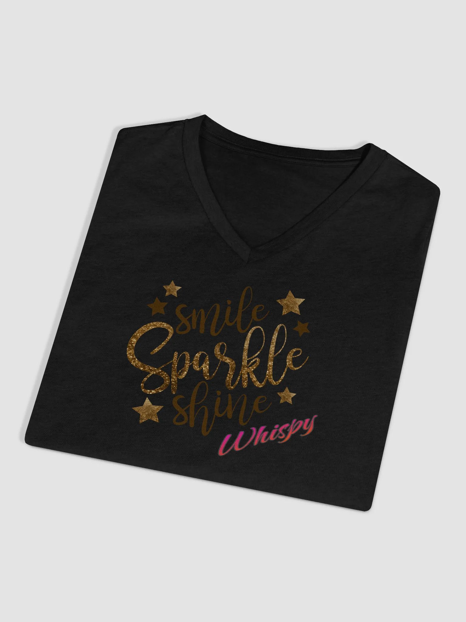Sparkle Spirit V-Neck Tee product image (5)