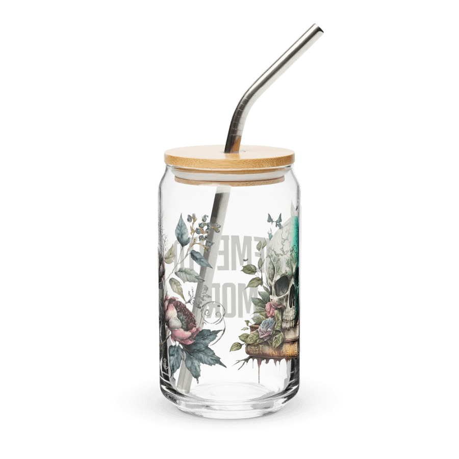 Memento Mori Can-Shaped Glass product image (6)