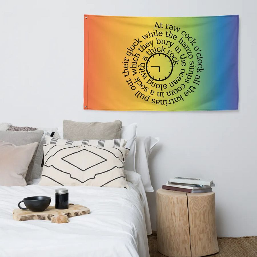 Raw CoC Mafia Flag product image (4)