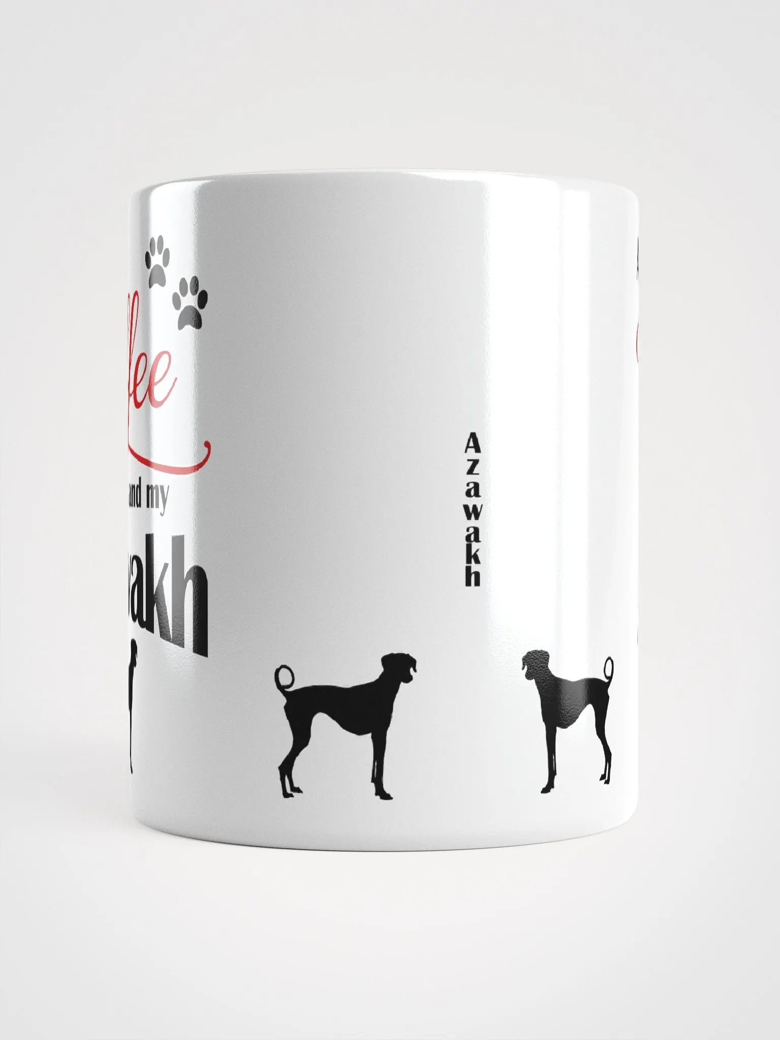 Coffee and my Azawakh Mug product image (5)