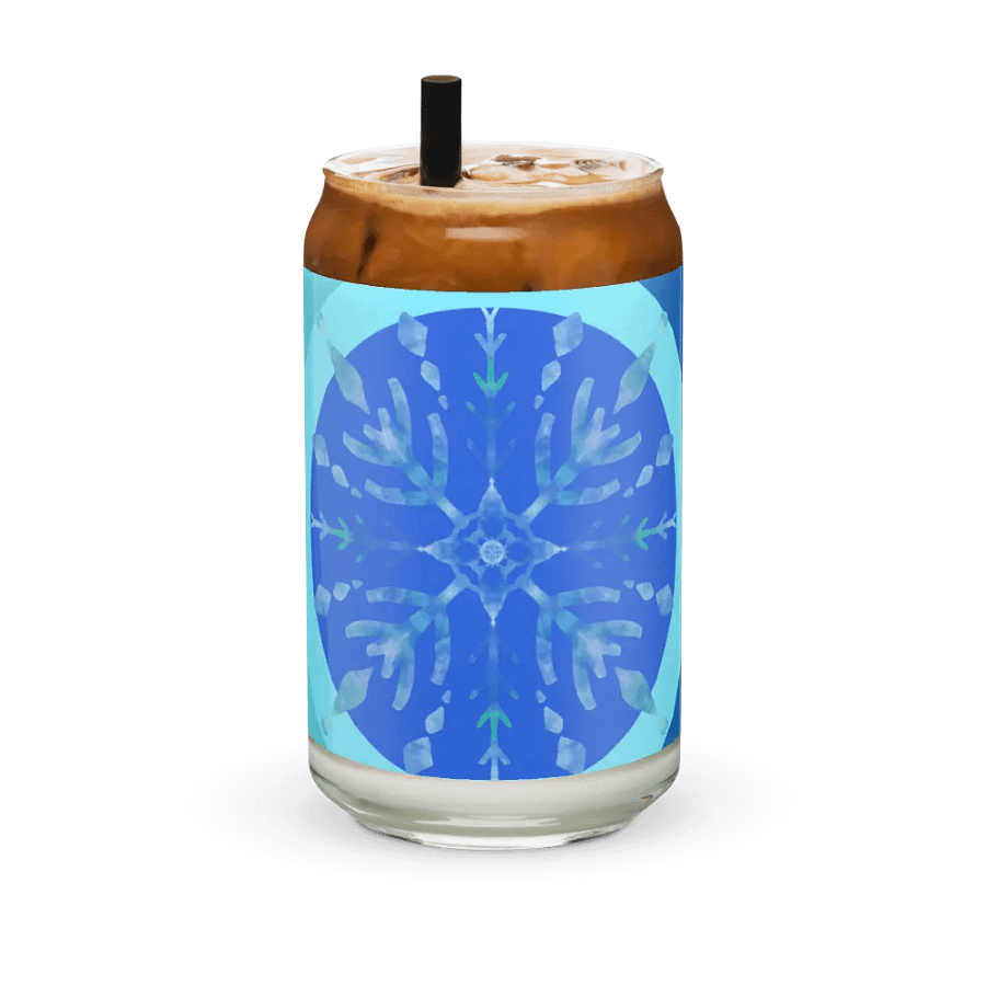 snowflake soda shape cup product image (36)