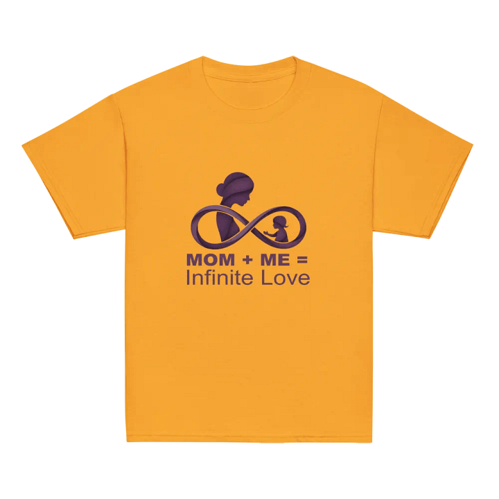 Mom + Me = Infinite Love | Mother's Day T-Shirt for Moms & Kids product image (6)