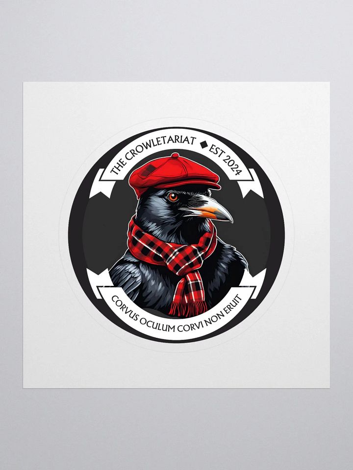 Crowletariat Sticker product image (1)