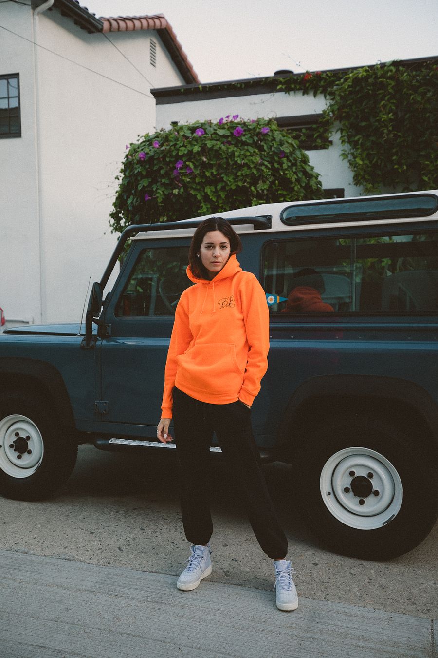 TMG Globe Neon Orange Hoodie product image (8)