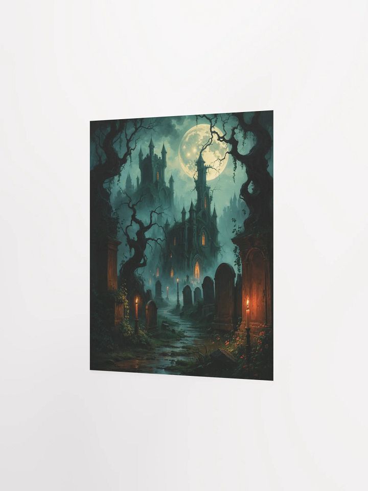 Moonlit Gothic Castle Poster product image (9)