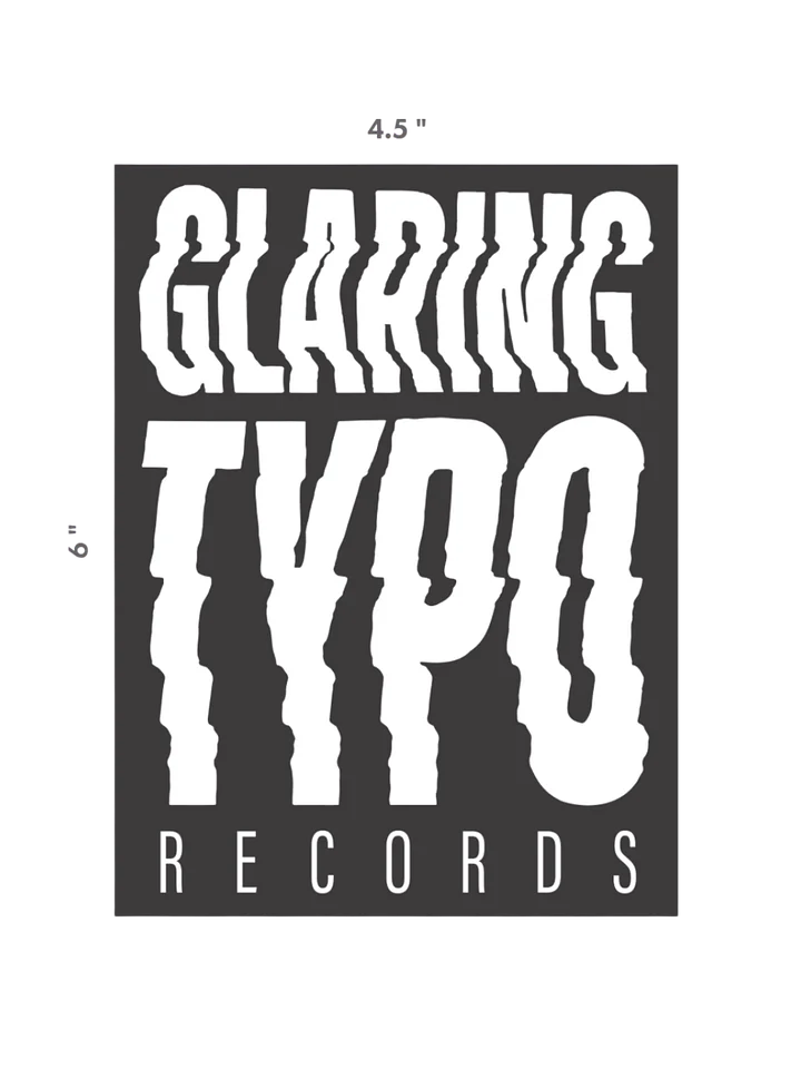Glaring Typo Stickers product image (1)