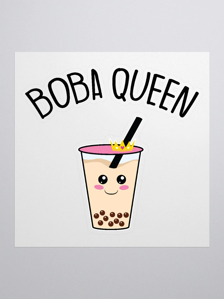 Boba Queen Sticker product image (1)