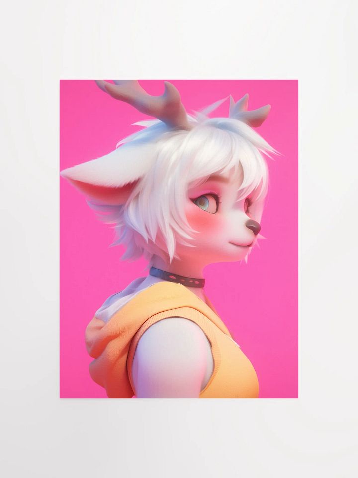 Enchanted Forest Deer Poster product image (1)