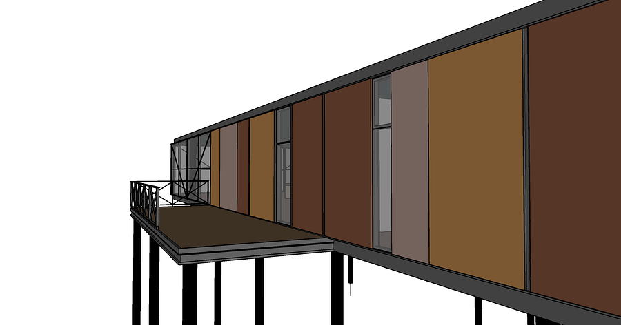 Loch House 3D Model product image (5)