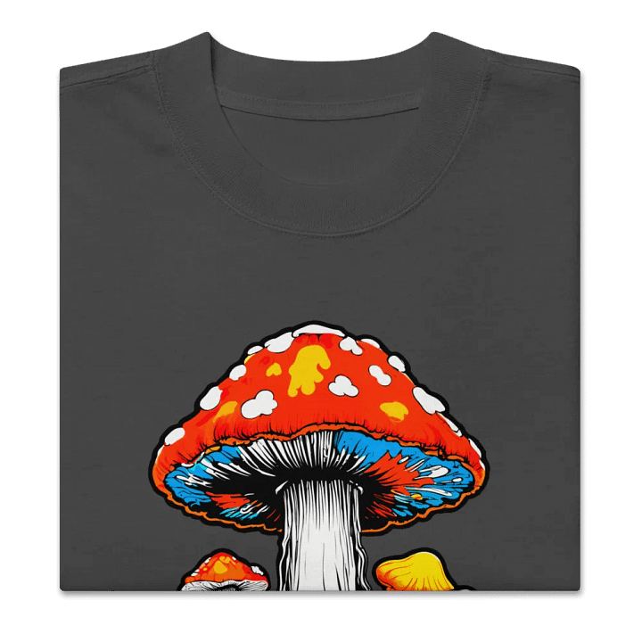 [Groovy Shrooms 2] Oversized T-Shirt product image (2)