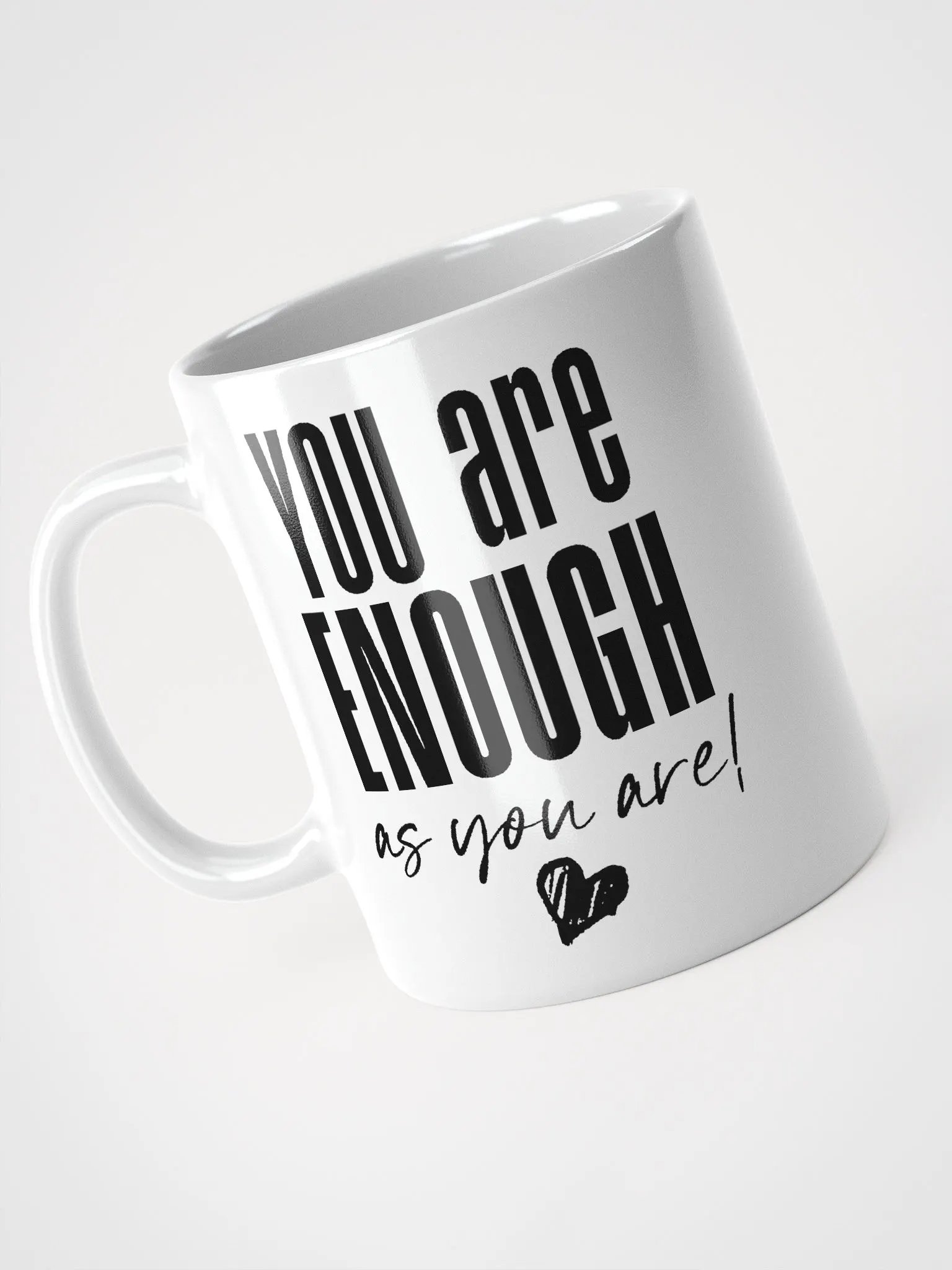 You are Enough Mug - white product image (5)
