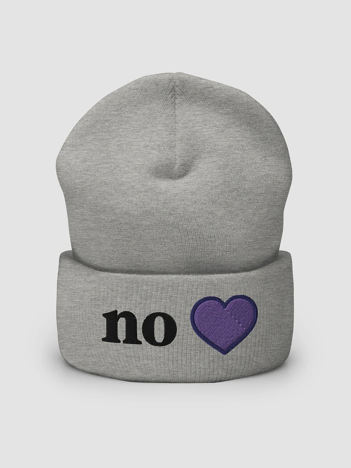 No <3 Beanie product image (1)