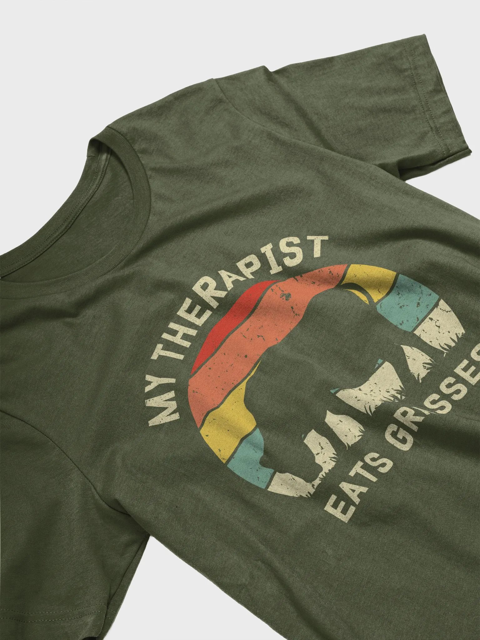"My therapist grasses-cow" t-shirt product image (6)