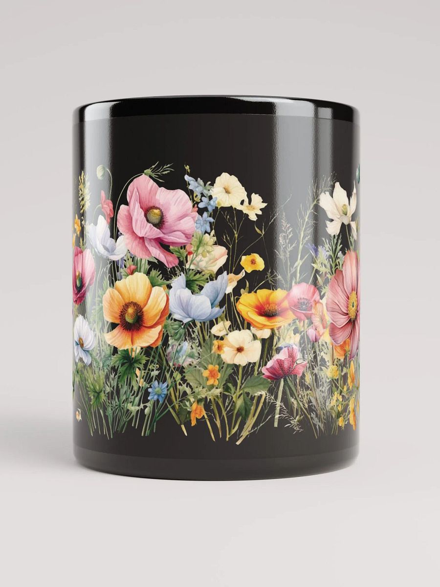 Floral Fiesta Black Mug product image (5)