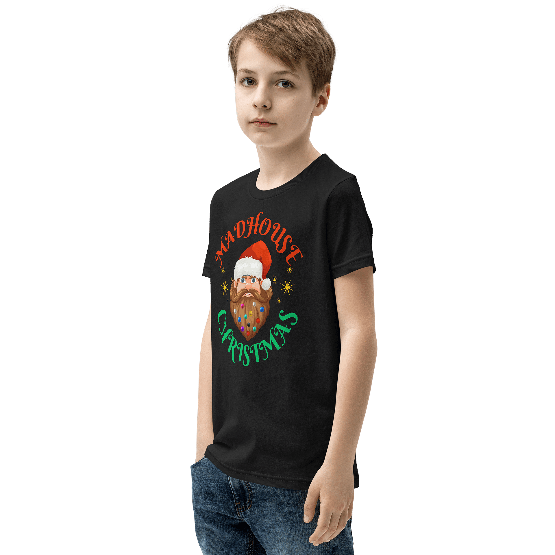 MadhouseXmasBeard - Tiny Heathen T-Shirt product image (9)