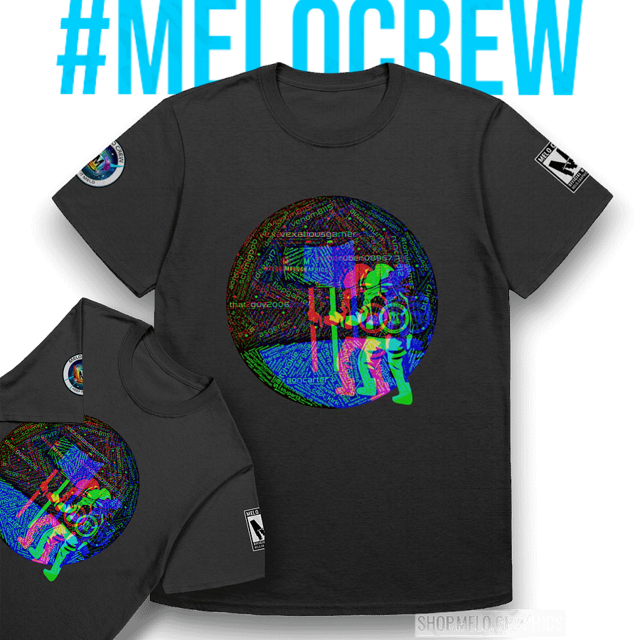 #MELOtober 2021 MELO CREW Founders - Personalized T-Shirt + BONUS | #MadeByMELO product image (1)