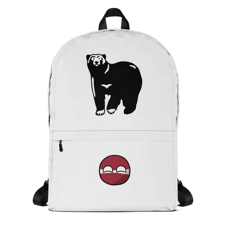 bear latvia backpack