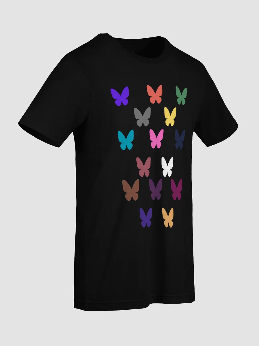Warm Butterfly Cozy Aesthetic Tee - Fall Colors Comfort Shirt product image (9)