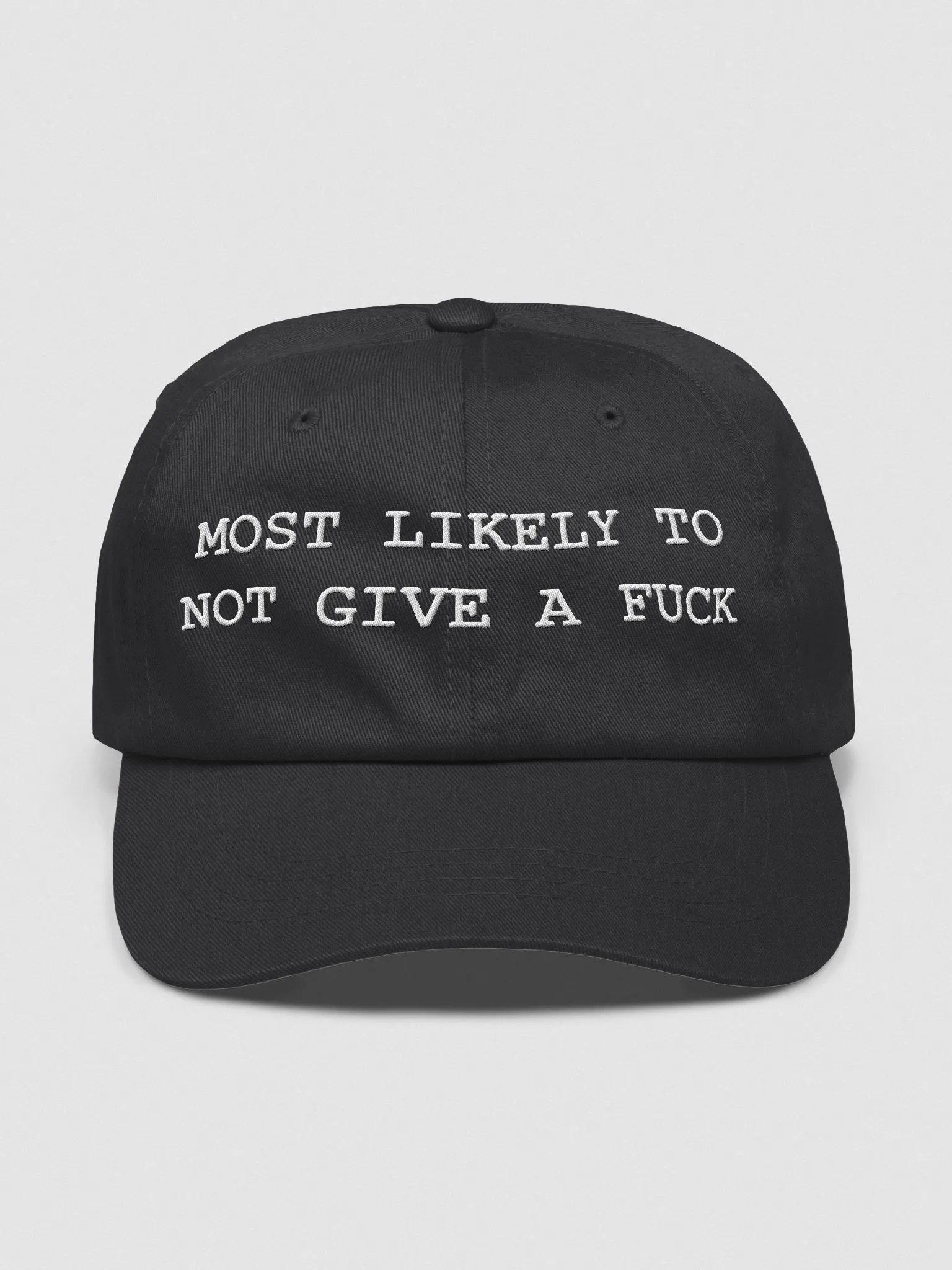 MOST LIKELY TO NOT GIVE A FUCK Classic Dad Hat product image (1)