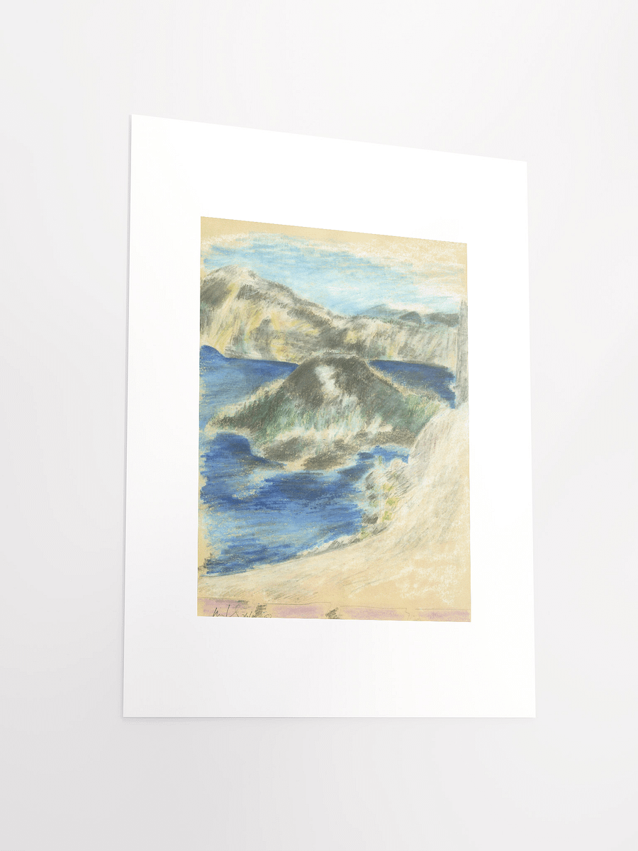 Crater Lake, OR 1986 print product image (4)