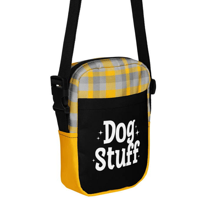 Dog Stuff Crossbody Yellowish Bag For Dog Owners & Lovers product image (1)
