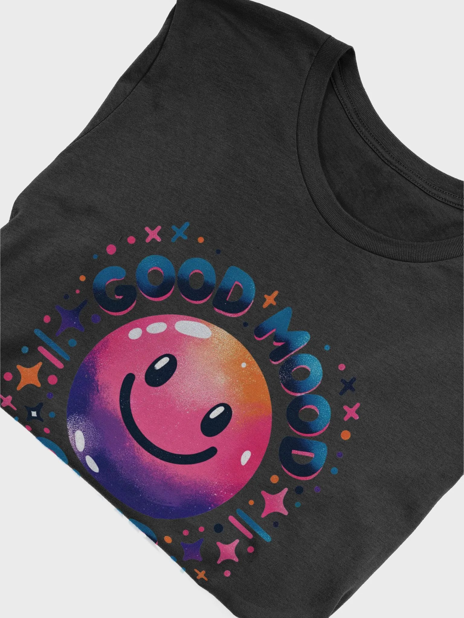 Good Mood Club Smiley Face T-Shirt product image (47)