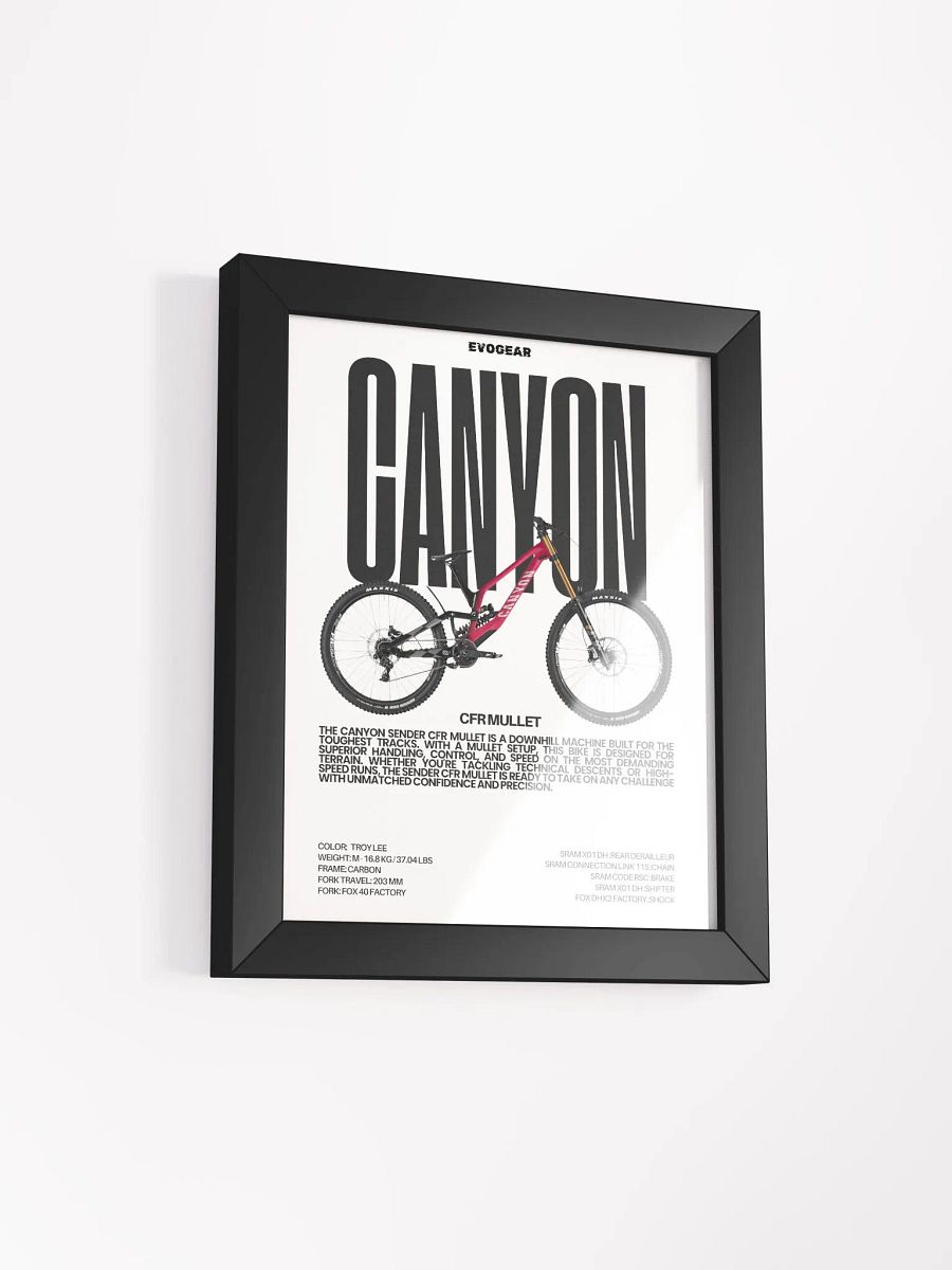 Canyon Sender CFR Mullet Frame product image (6)