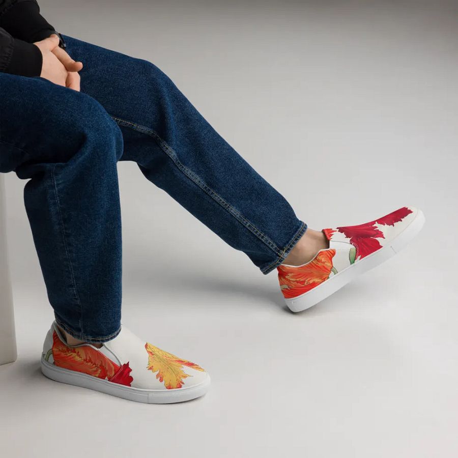 Botanical Men's Slip-On Canvas Shoes n. 13 product image (5)