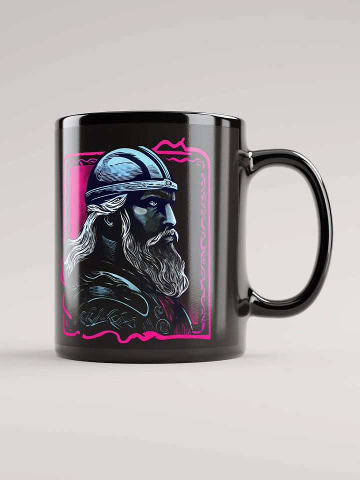 Black Glossy Mug - Viking product image (2)