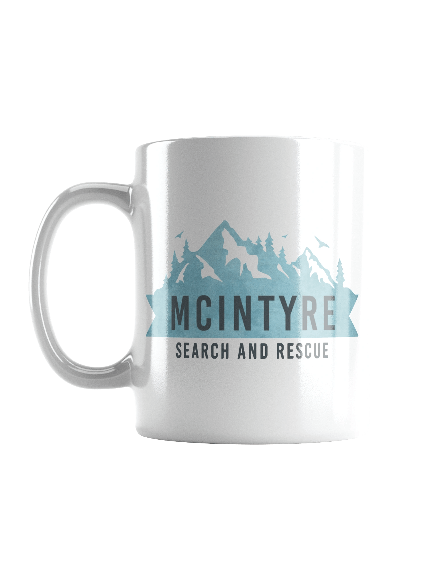 Coffee cup - McIntyre Search and Rescue logo product image (16)