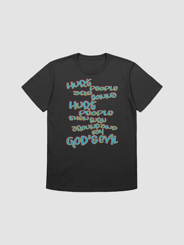 Hurt People - Blue Graffiti - Gildan Unisex Softstyle T-Shirt product image (2)