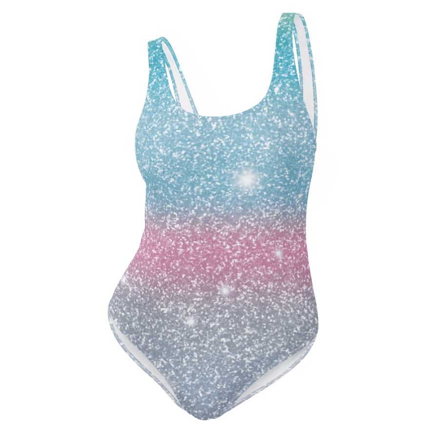 Glitter Unicorn Texture Design One Piece Swimsuit (4) product image (11)