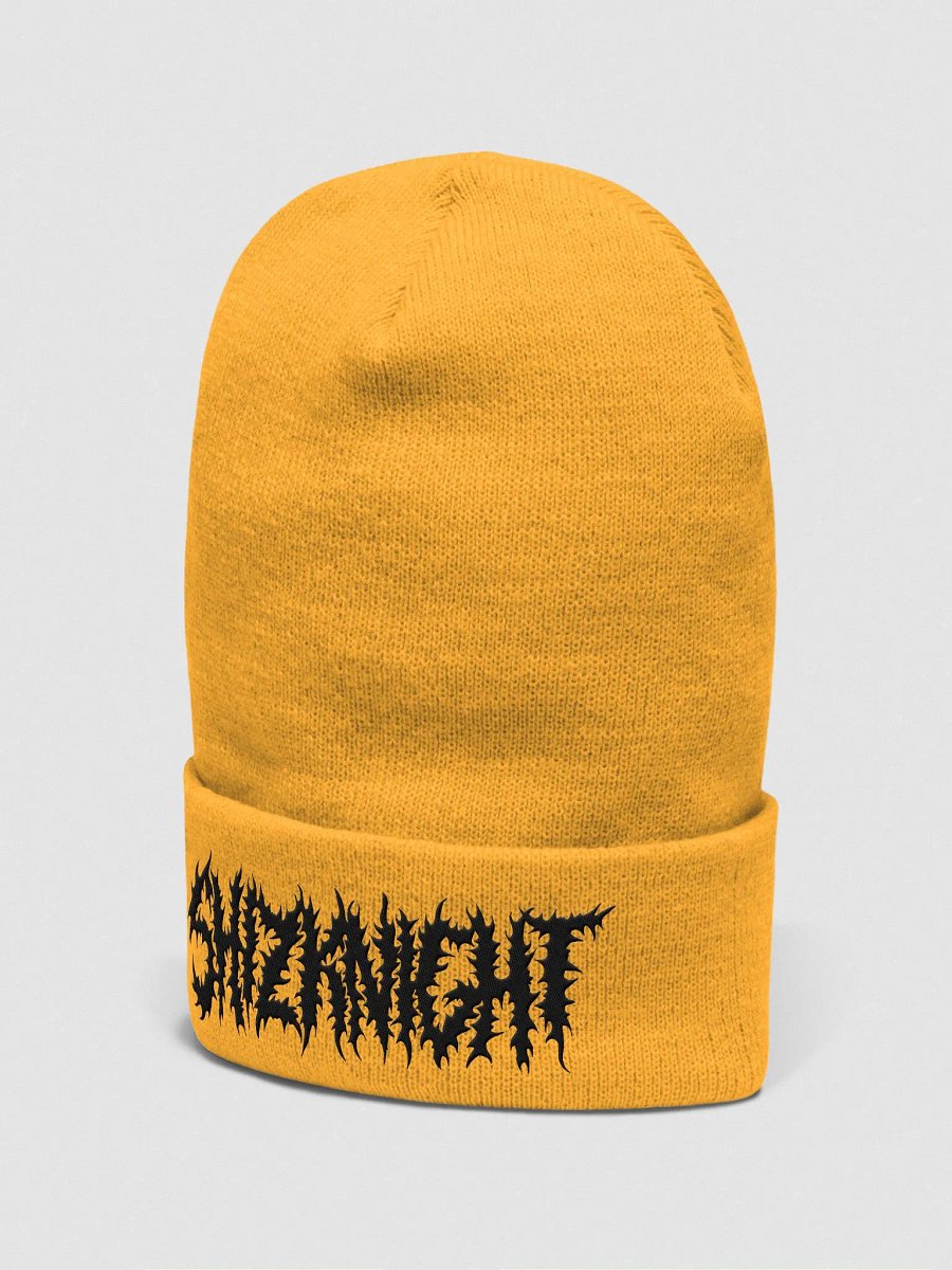 Shizknight Beanie (Black Logo) product image (4)
