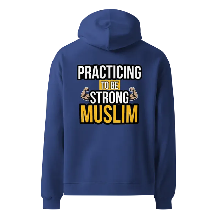 Strong Muslim Flex Oversized Hoodie product image (1)