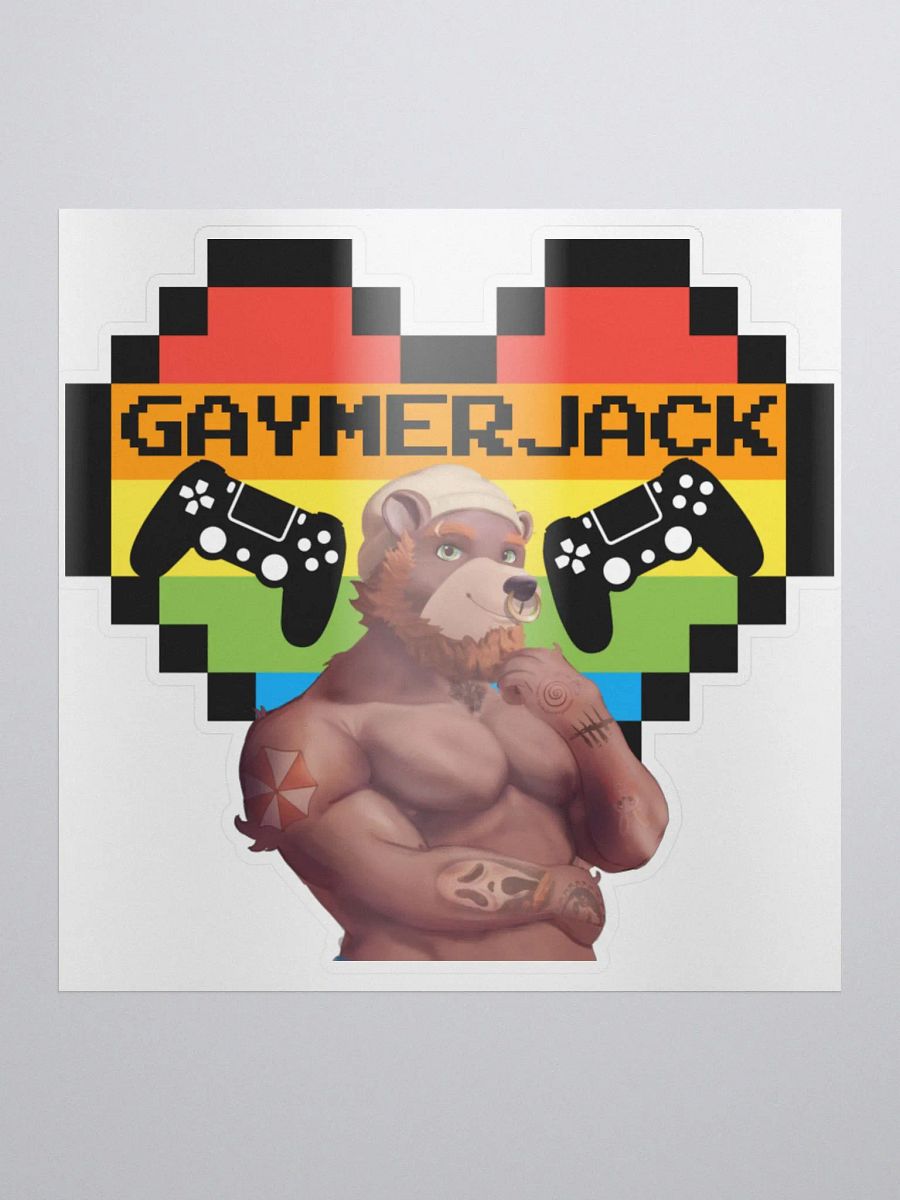 Bear Jack Sticker product image (1)
