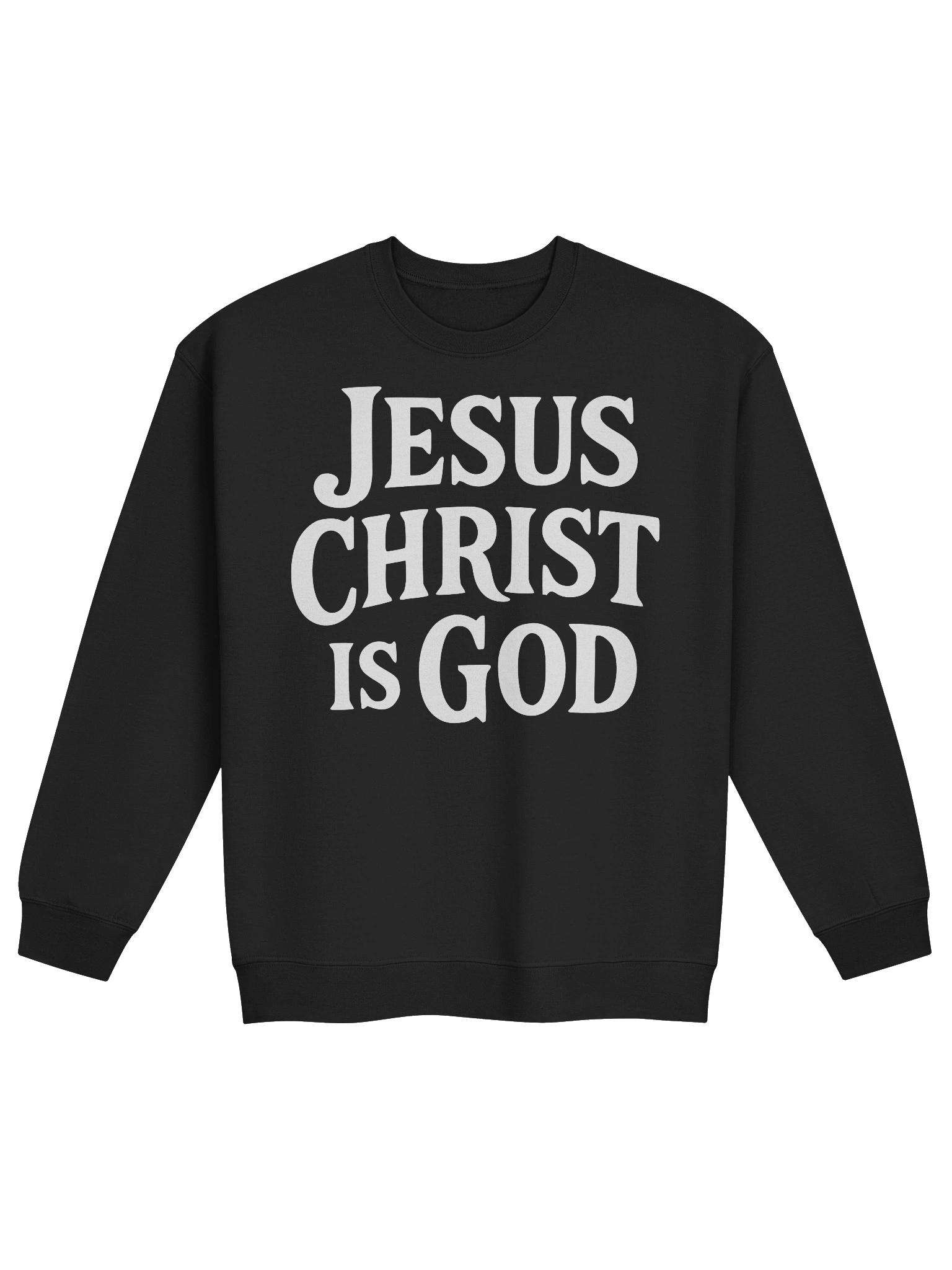 Jesus Christ Is God Classic Crewneck Sweatshirt product image (1)