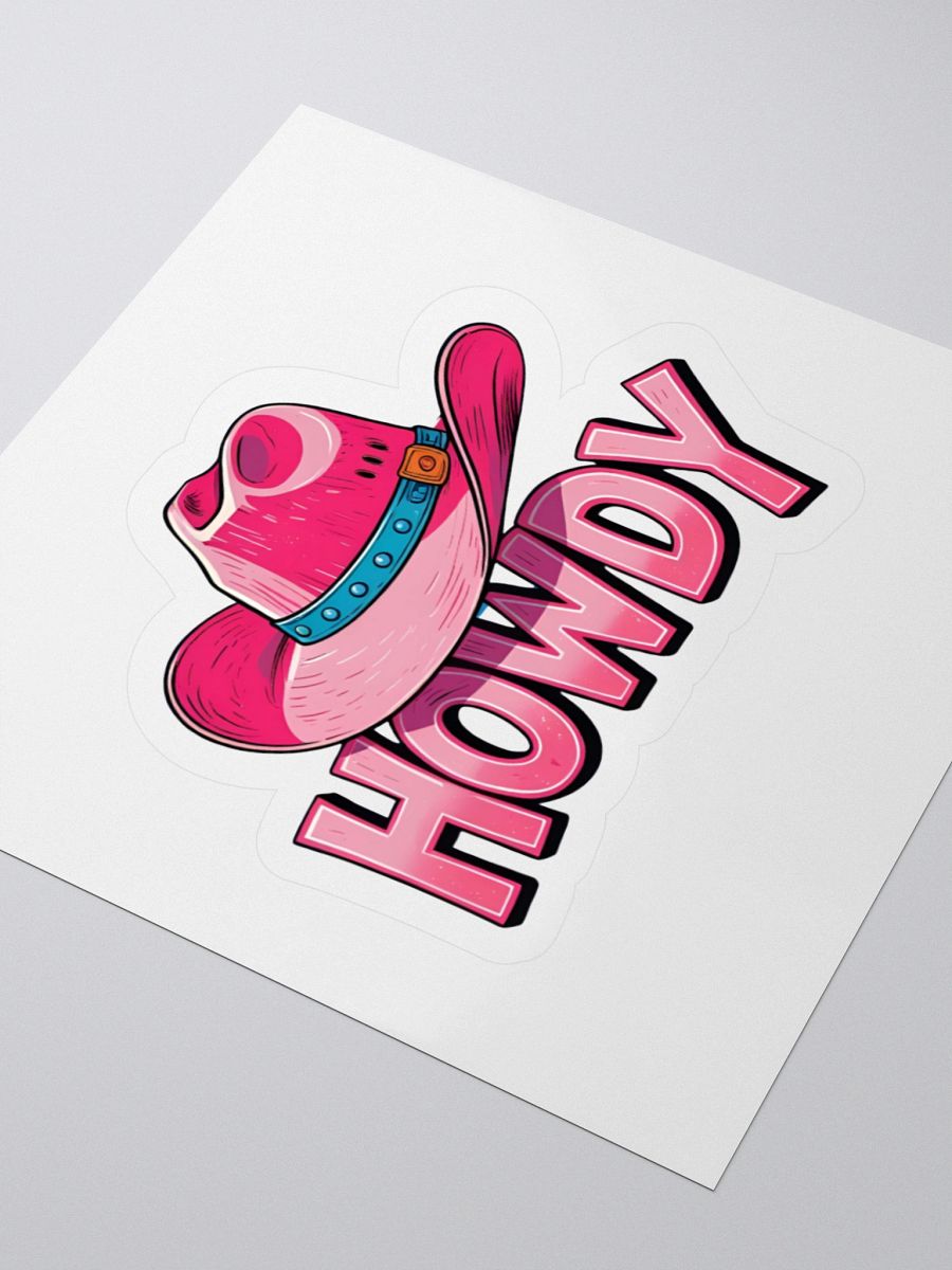 Howdy Sticker product image (8)