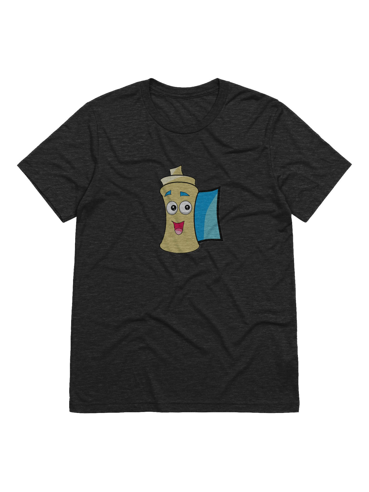 Happy Spray Can Cartoon Character Tee product image (1)