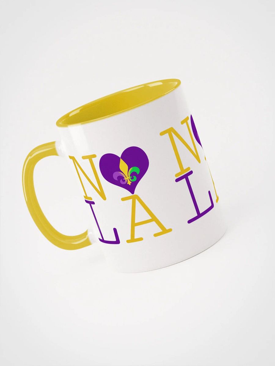 I LOVE NOLA **BIGSHOT COLOR MUG** (MARDI GRAS 3) product image (3)