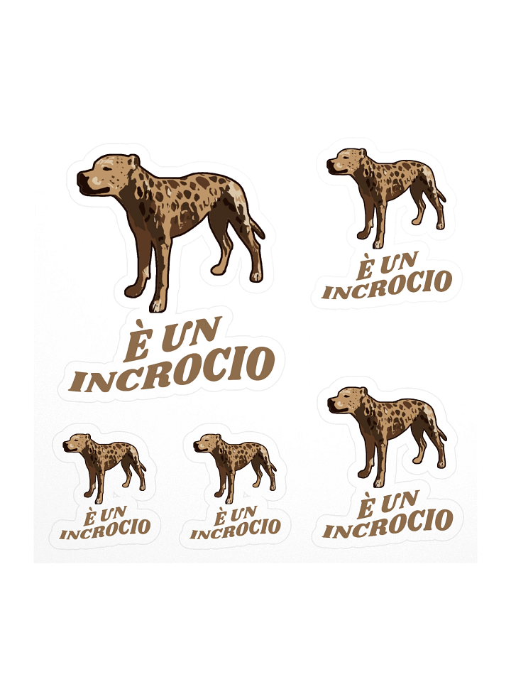 Sticker grande "è un incrocio" product image (1)