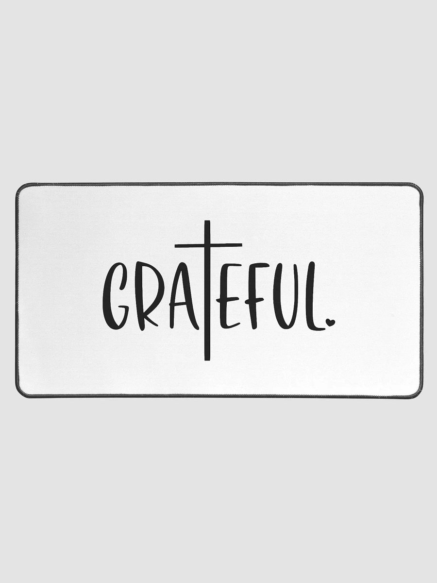 Grateful Vibes Small Desk Mat product image (1)