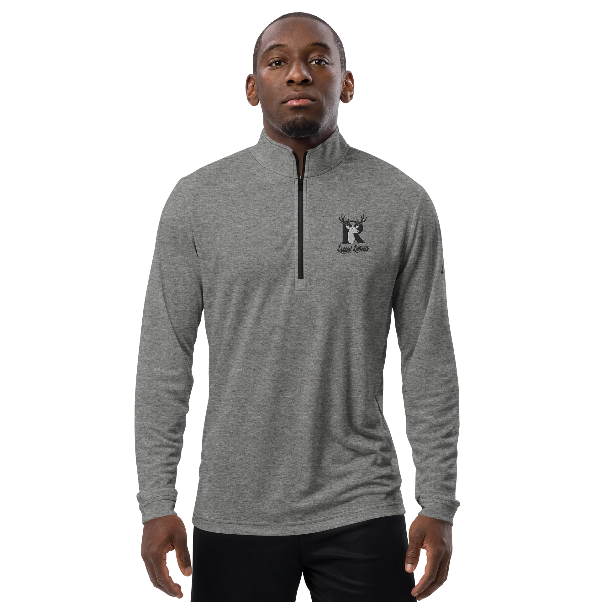 Rugged Retreats Adidas Quarter Zip Sweatshirt product image (2)
